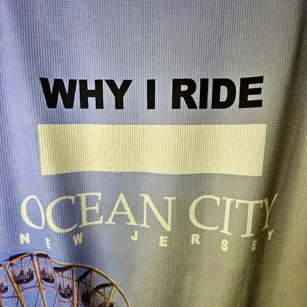 ATAC Philadelphia Cycling Jersey Ocean City NJ Graphic Bike Shirt Mens XL MTB - Picture 7 of 15